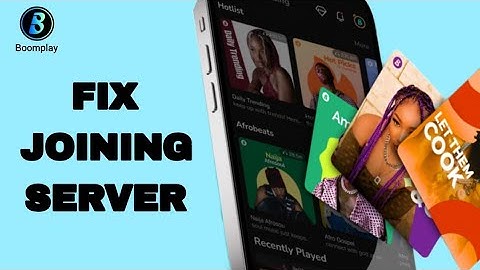 How To Fix And Solve Joining Server On Boomplay App | Easy Fix