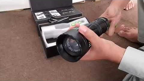 3KM Big Powerful Torch 🔦 | Ultra Long Range LED Flashlight | Rechargeable Heavy Duty Torch