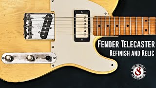 : Fender Japan Telecaster. Refinish with Nitro and Relic.