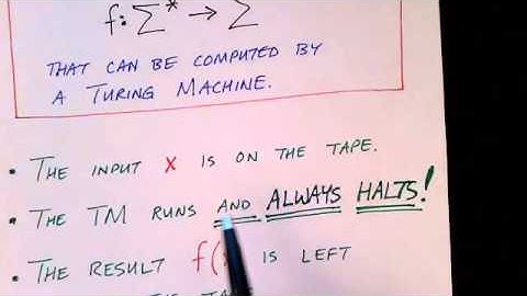 Computable Functions