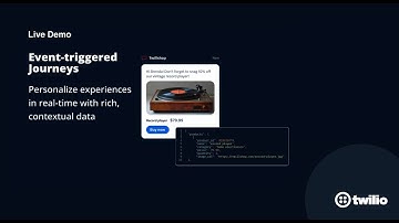 Live Demo - See Event Triggered Customer Journeys | Twilio Segment