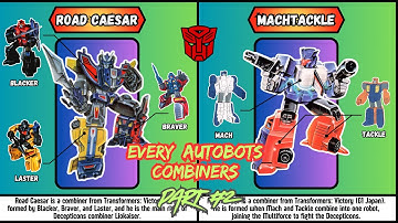 Part 2 || All Autobots Combiners You Must Know in Transformers History! #transformers #autobots