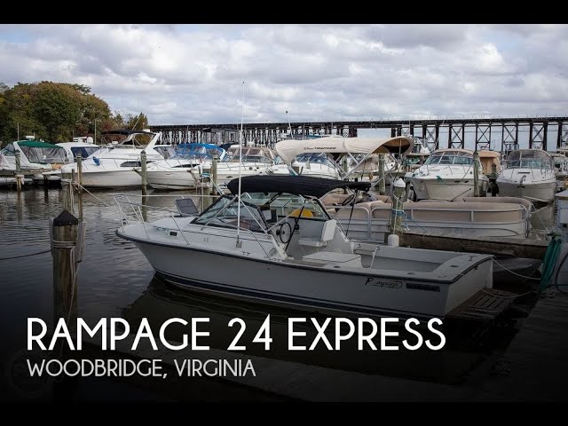 [UNAVAILABLE] Used 1988 Rampage 24 Express in Woodbridge 