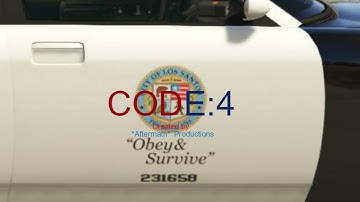 Code:4 Intro theme song