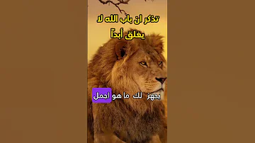 تذكر ان باب الله لا يغلق أبدا 