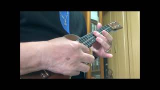 Video thumbnail of "Muskrat Ramble/ukulele"