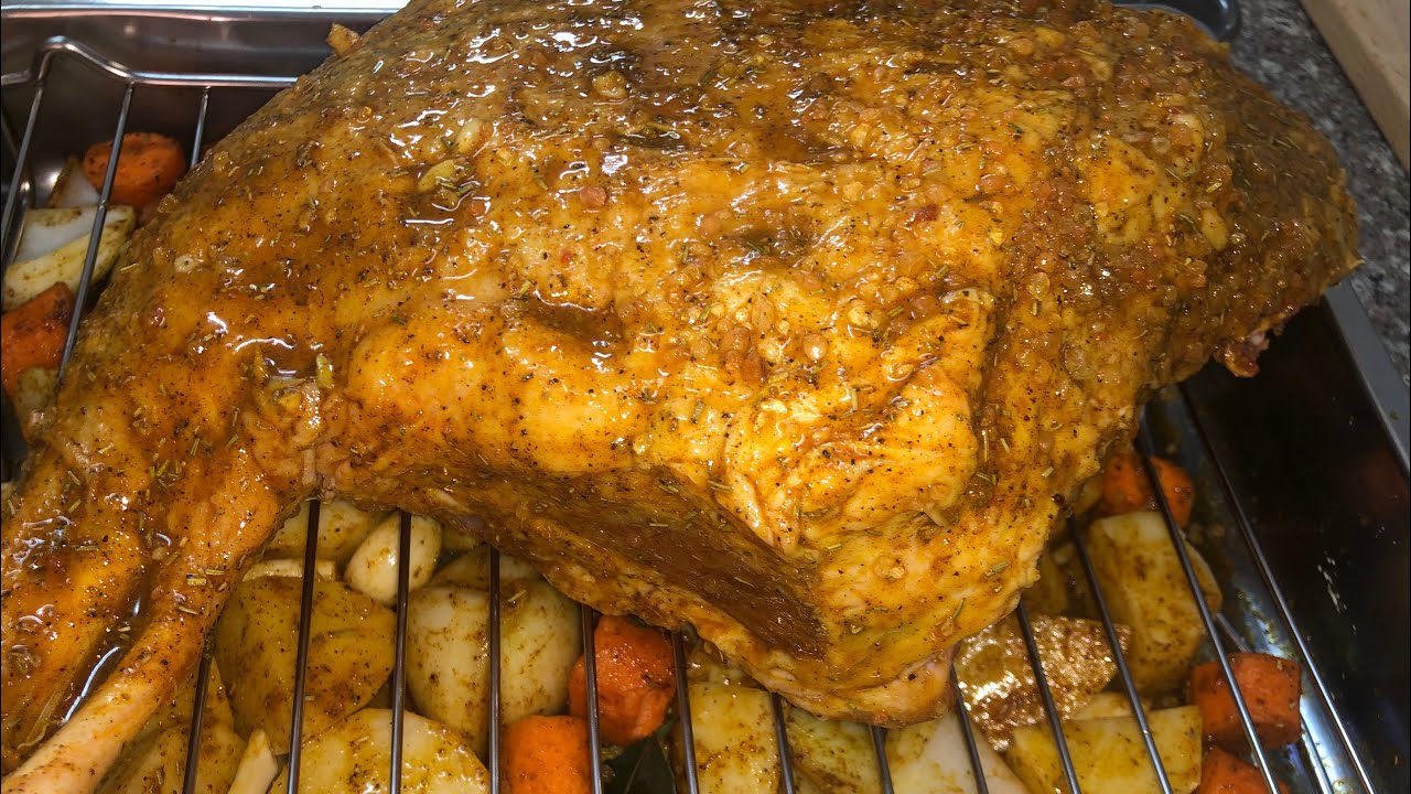 كتف خروف مع الخضار / lamb shoulder recipe - YouTube