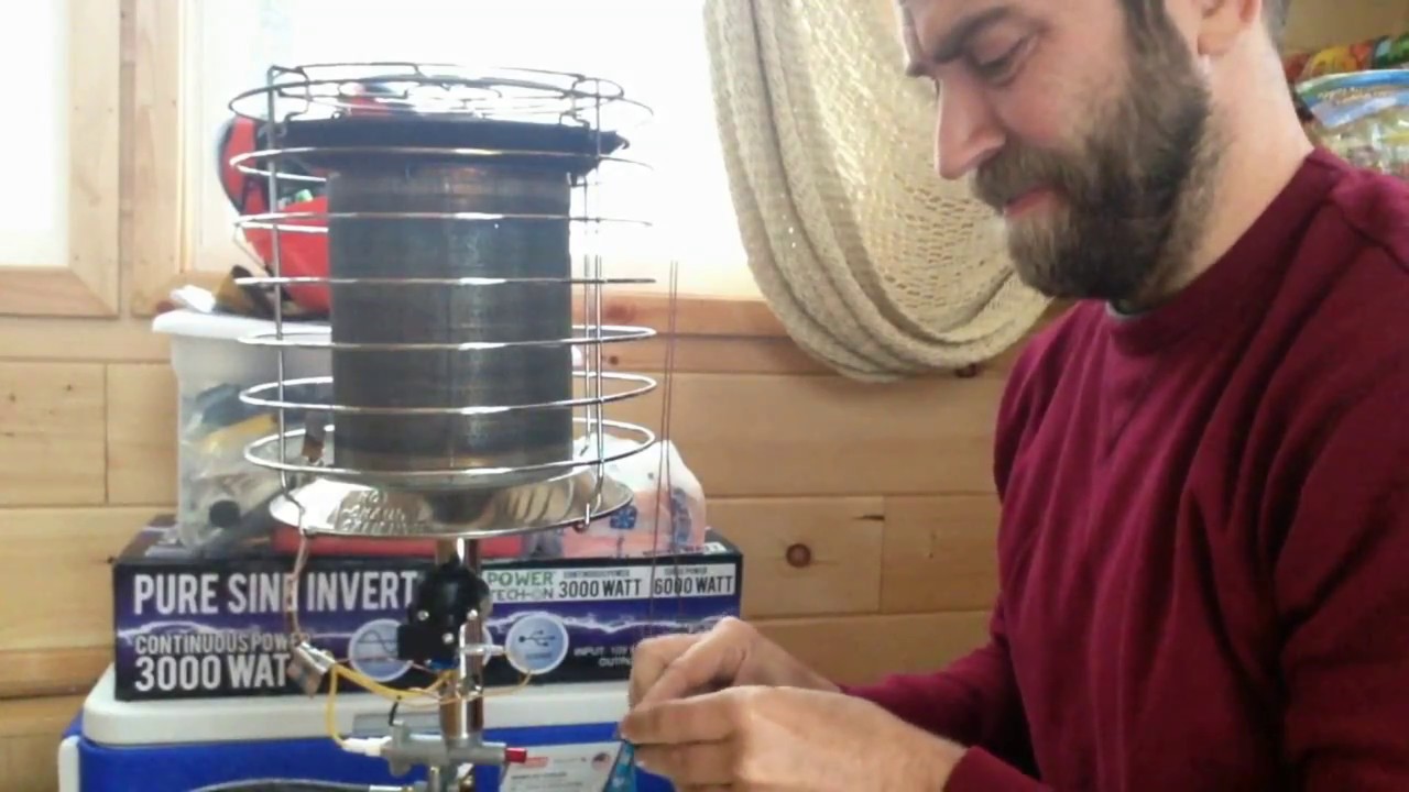 Propane Heating My Tiny House (Freak Snowstorm)