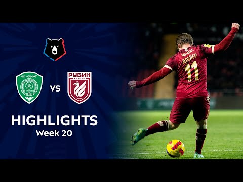 Akhmat Grozny Rubin Kazan Goals And Highlights