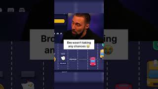 Dave wasn't taking any chances 😭