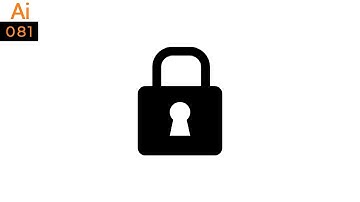 Lock Icon in Illustrator