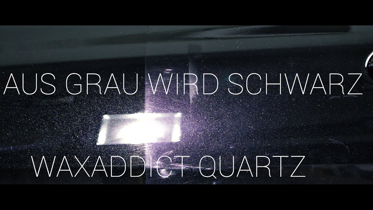 AUS GRAU WIRD SCHWARZ !!! // Mercedes A Klasse AMG Line // 20H Detailing // Waxaddict Quartz