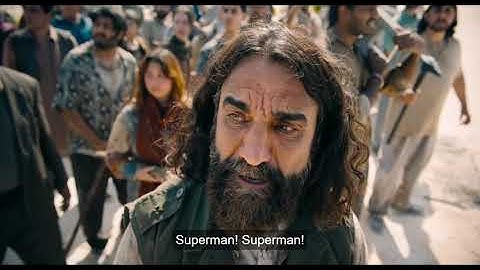 Superman - Raising the Flag scene