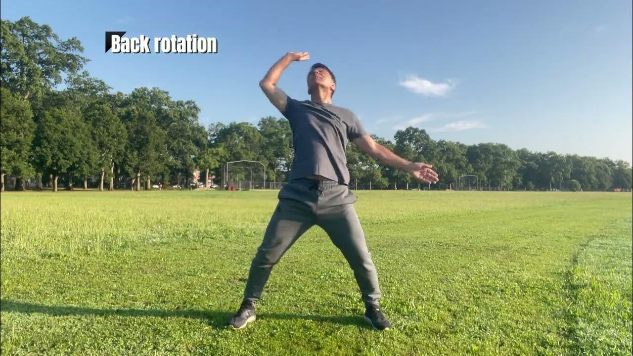 Rotation of the joints in Kung Fu warmups/Kung Fu workout/Kung Fu