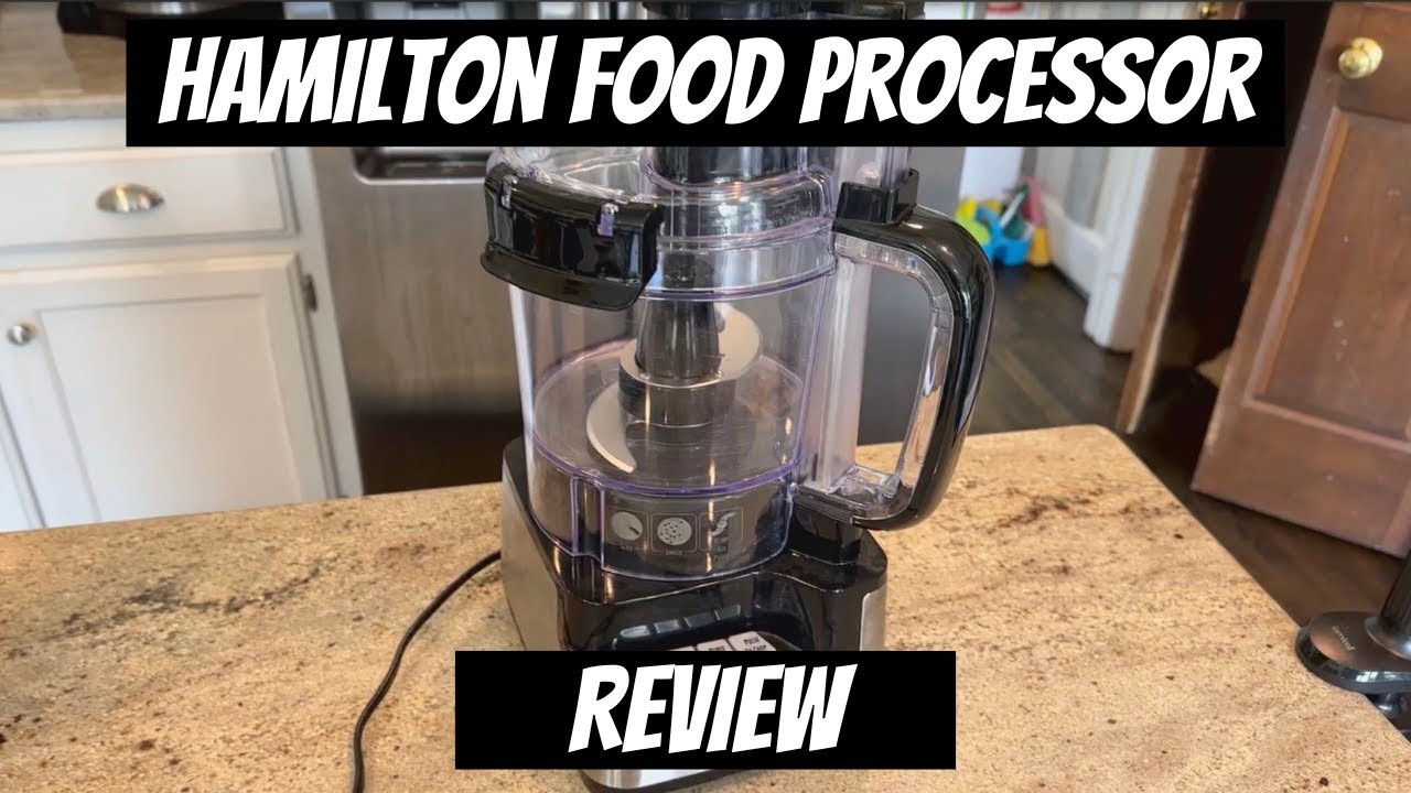 Hamilton Beach 12-Cup Stack And Snap Food Processor, Hamilton Beach Food  Processor Review