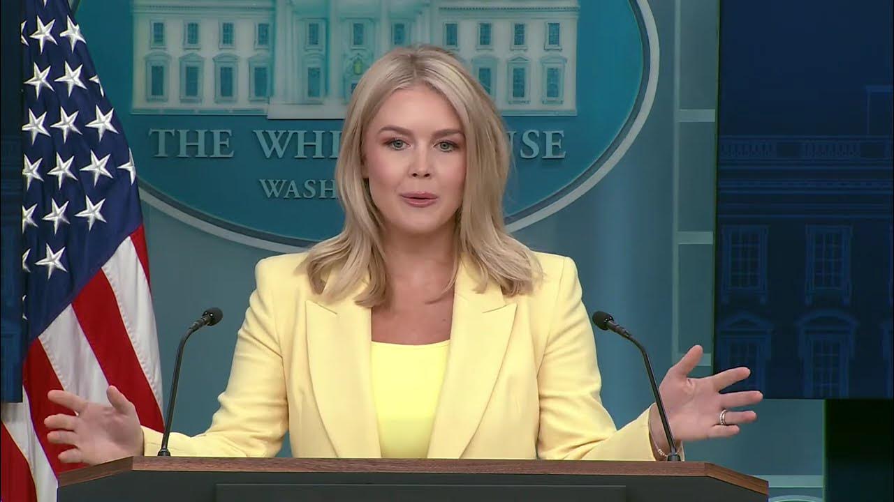 Press Secretary Karoline Leavitt Briefs Members of the Media, May 19, 2025 - YouTube