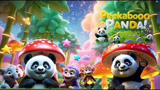 Peekaboo Panda 🐼 | Fun Hide & Seek Song for Kids | Giggle Kiddo World