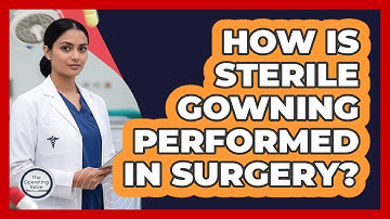 How Is Sterile Gowning Performed In Surgery?