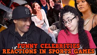 MY DAD REACTS TO FUNNY CELEBRITIES REACTIONS IN SPORTS GAMES REACTION