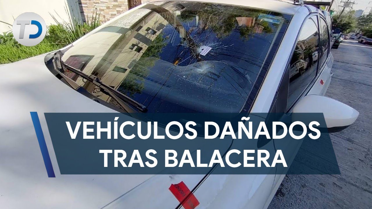 Balacera en colonia Independencia causa movilización y deja vehículos dañados