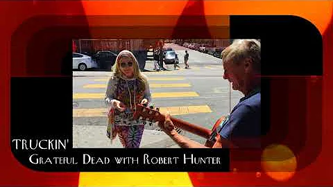 Joe & Harmony with T-Shirt Michael #busking Haight...