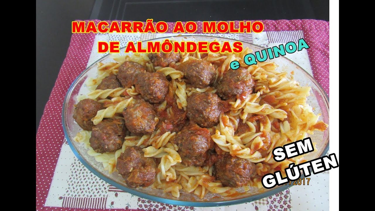 MACARRÃO & ALMÔNDEGAS SEM GLÚTEN E SEM LEITE DE VACA/ROTINA/EIDE OLIVEIRA VLOGS