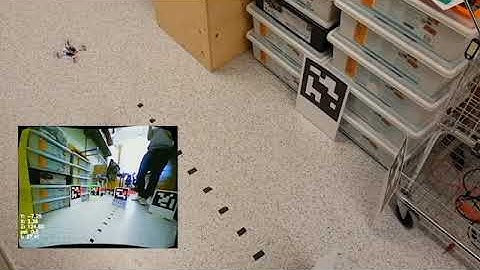 Crazyflie ArUco marker id detection and autonomous navigation