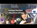 low stats but I GOT INTO MY DREAM SCHOOL (college decision reactions 2020)