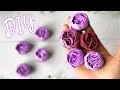 Цветы из фоамирана Пионы быстрым способом / DIY Flores de foami / How to make peony flower from foam