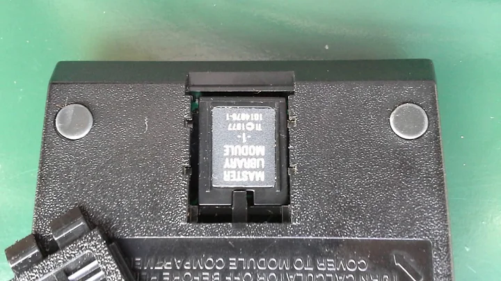 Vintage Calculator Texas Instruments TI Programmable 59  USA