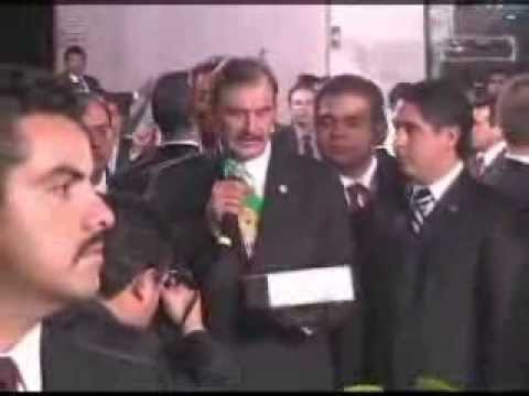 Vicente Fox "se la peló" para dar su VI Informe de Gobierno
