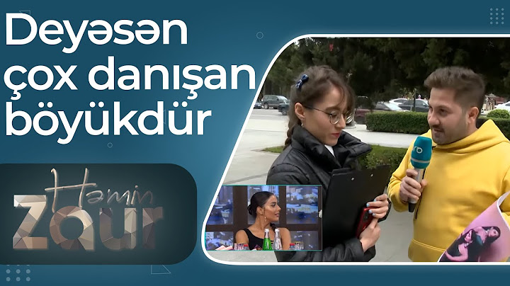 Həmin Zaur - Şəhər sakinləri Sevil Sevinc bacılarını ayırd etməyə çalışdı