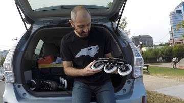 Razors Shift w Ground Control Freeskate Triskate 110 - FIRST IMPRESSIONS