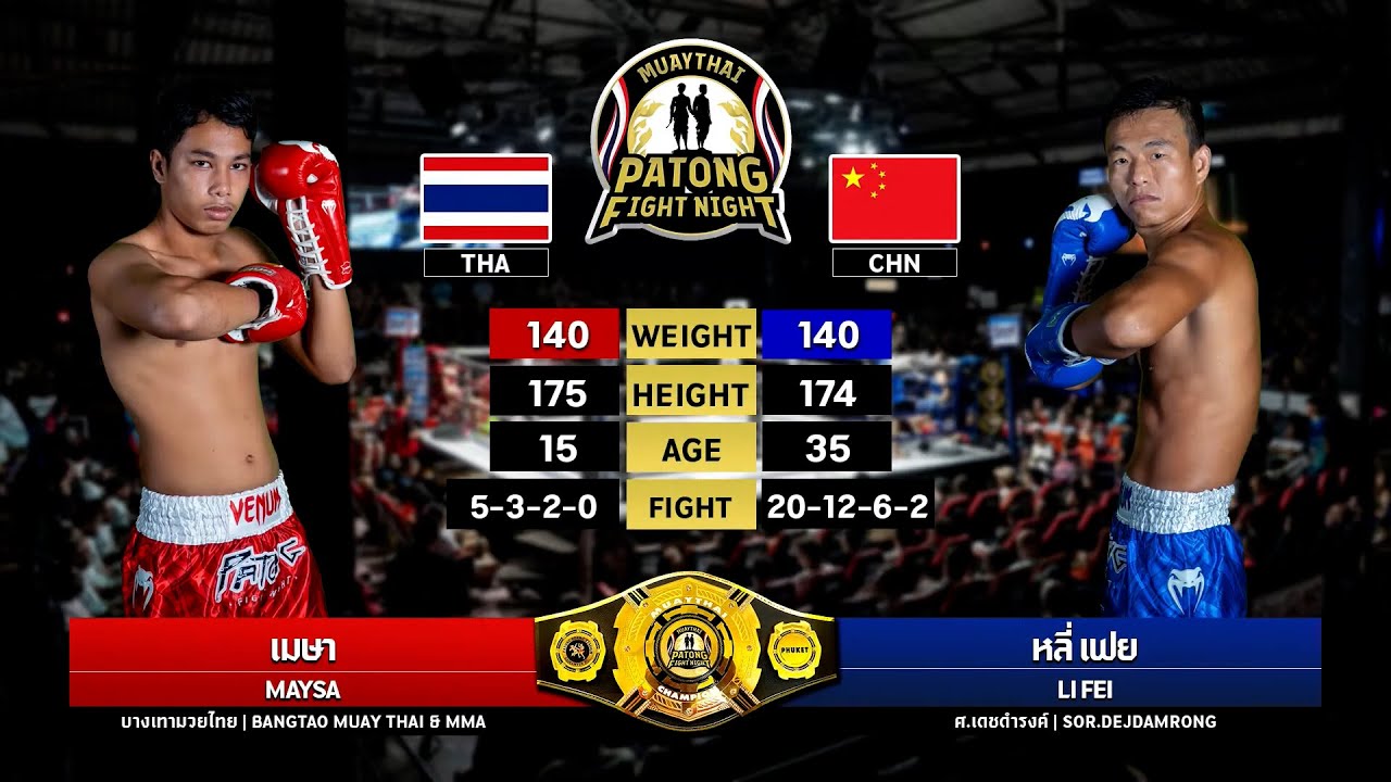Maysa Bangtao MuayThai vs Li Fei