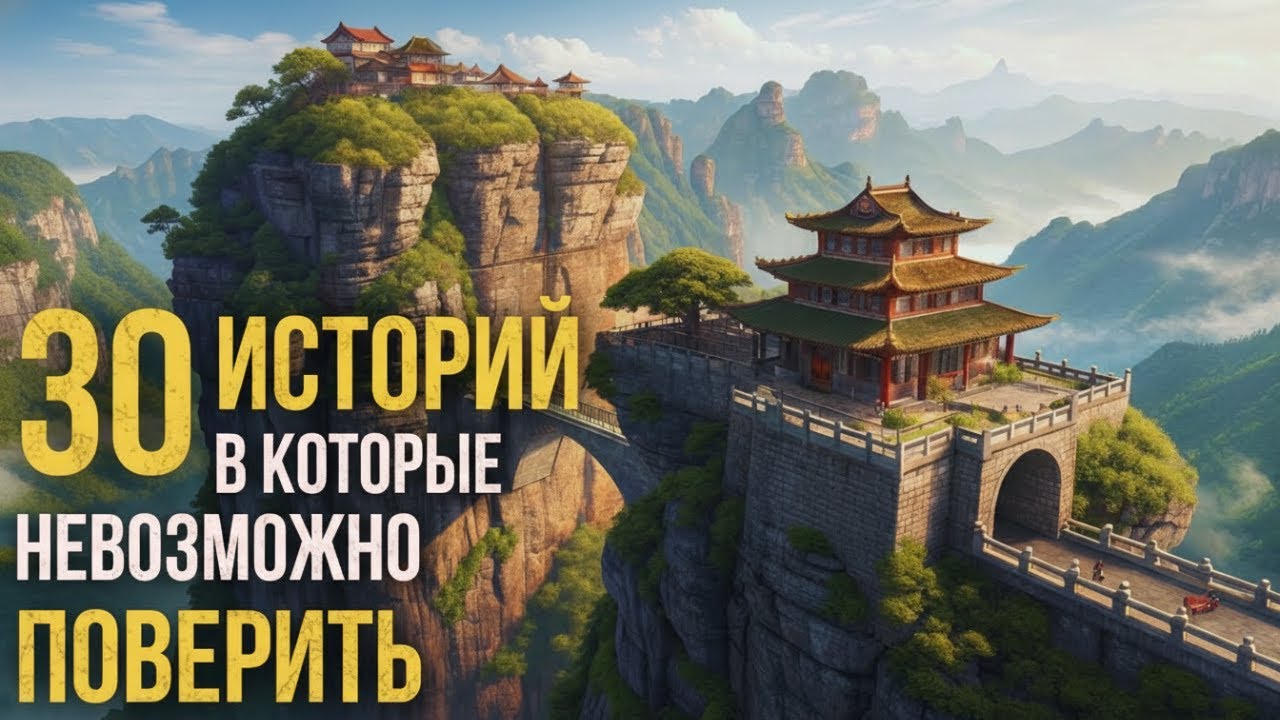 30 БЕЗУМНЫХ Историй, Которые Кажутся Выдумкой(но это факт)