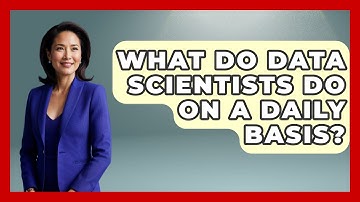 What Do Data Scientists Do On A Daily Basis? - The Friendly Statistician