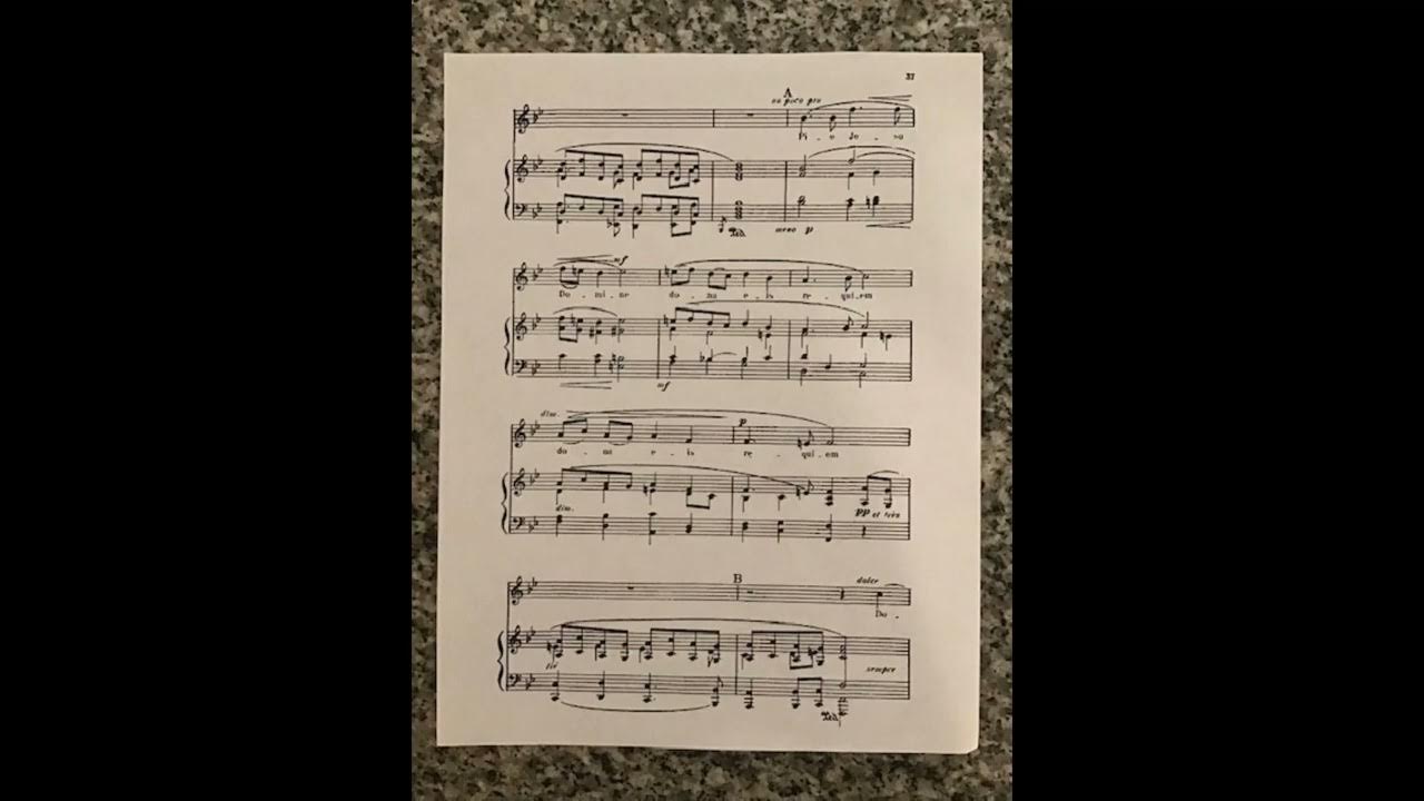 Pie Jesu Gabriel Faure YouTube