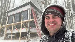 How To Install Metal Soffit and Facia!  Cabin Build Ep. 22