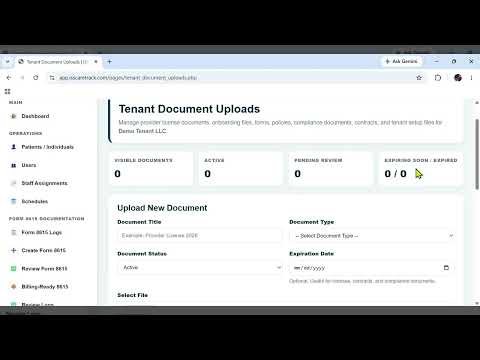 Thumbnail: How to Upload Tenant Documents