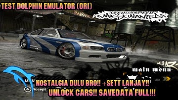 1GB | Need For Speed Most Wanted | NGC | Android Dolphin Emu | gameplay ~ Savedata | Helio G85
