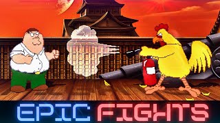 🔥 Peter Griffin VS Chicken - Highest Level Incredible Epic Fight!