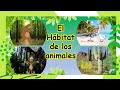 El hábitat de los animales. Para niños