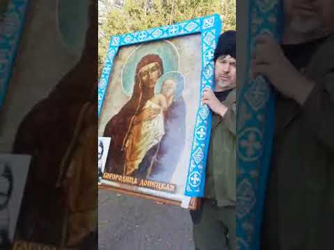 Чудотворный образ Донецкой иконы Божьей Матери Избавительница .