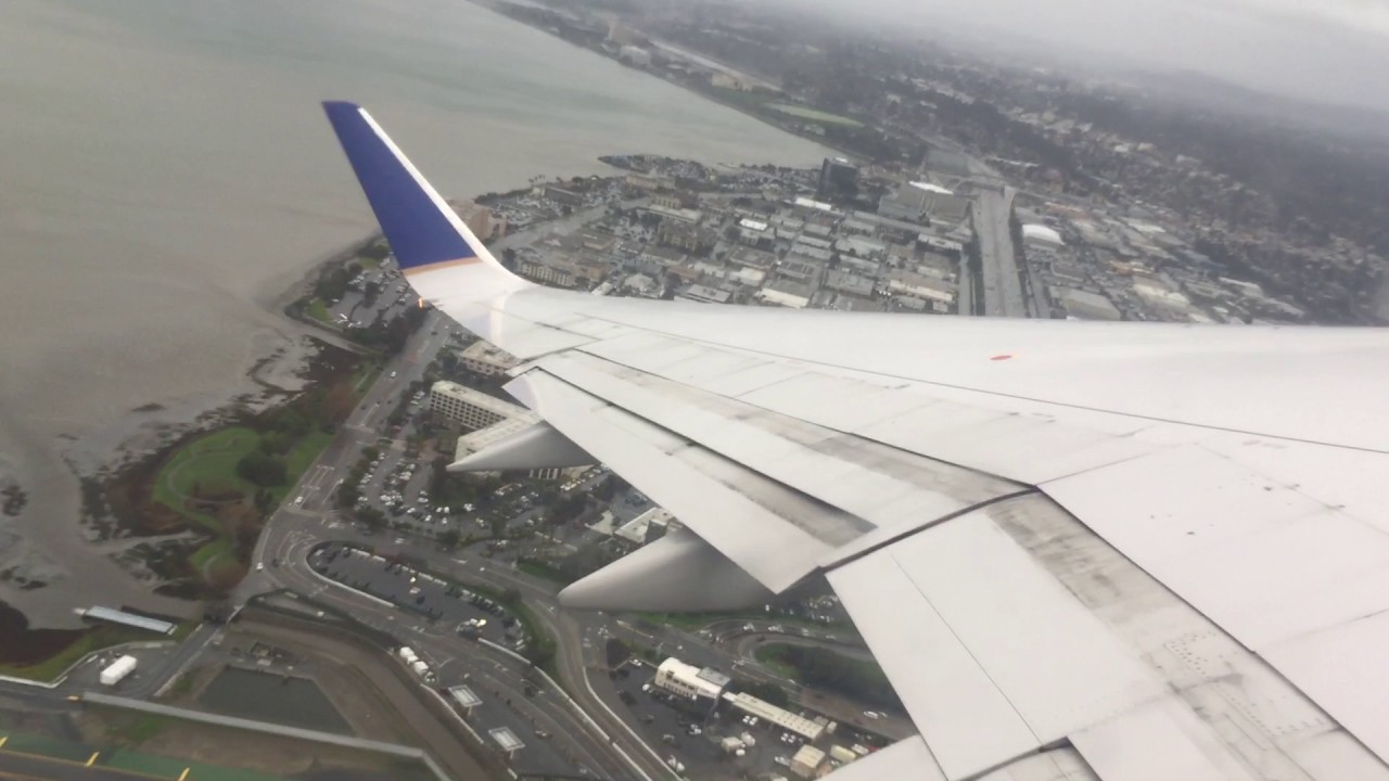 Very Rare - SFO Runway 19R Takeoff on United 535