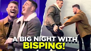 Aspinall Grapples With Bisping! 👀 BTS Of Tales Of The Octagon 2 | Manchester | Tom Aspinall VLOGS