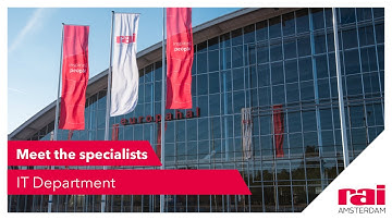 Meet the specialists | IT | RAI Amsterdam