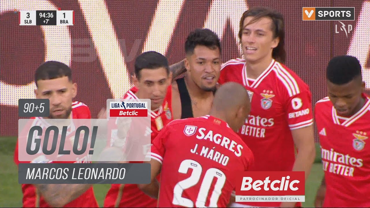 Benfica vs Sporting Braga Full Match Replay