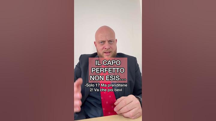 il capo perfetto non esis…