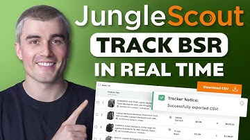 JungleScout BSR Tracker Tutorial: Track Amazon Product Rank in Real Time