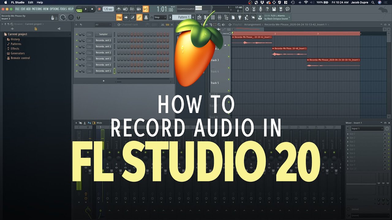 How to Record Audio in FL Studio 20